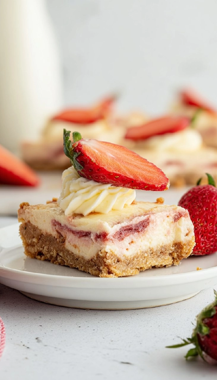 Strawberry Cheesecake Bars