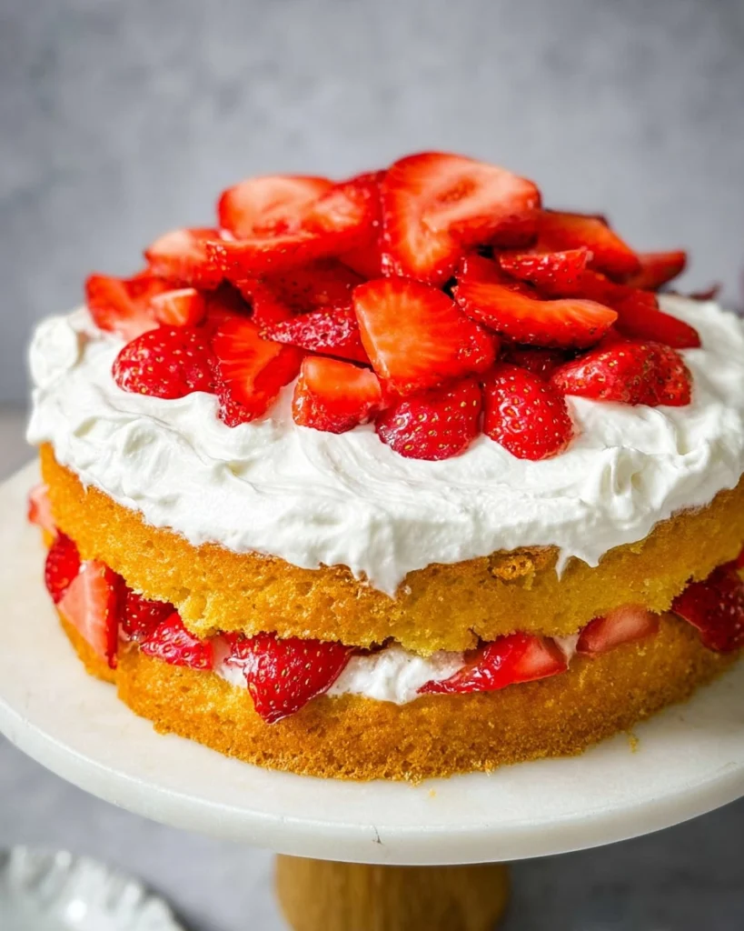 Strawberry-Shortcake-Cake-Recipe
