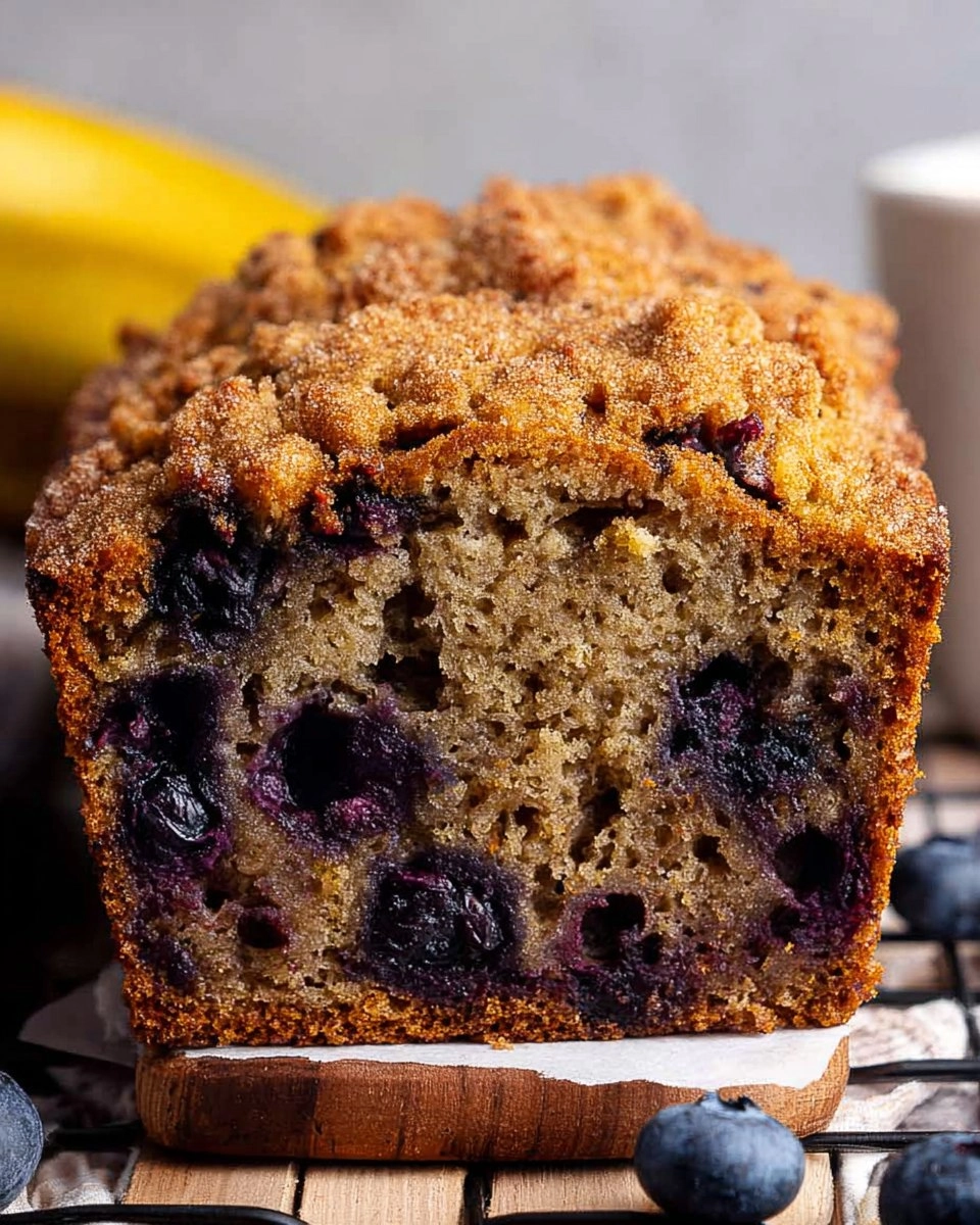 Blueberry Banana Bread