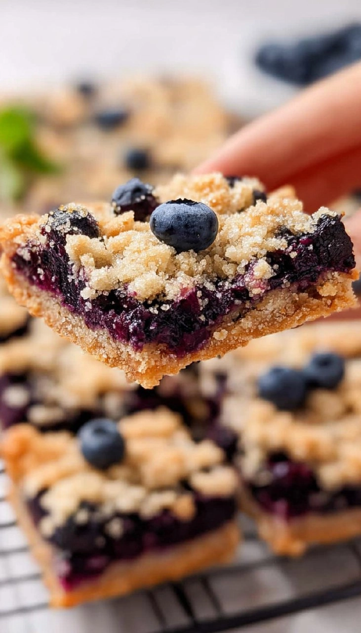 Blueberry Crumb Bars