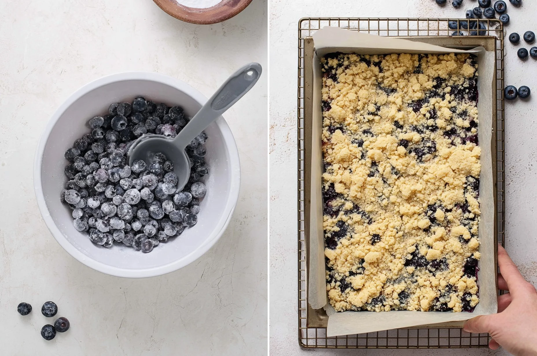 Blueberry Crumb Bars