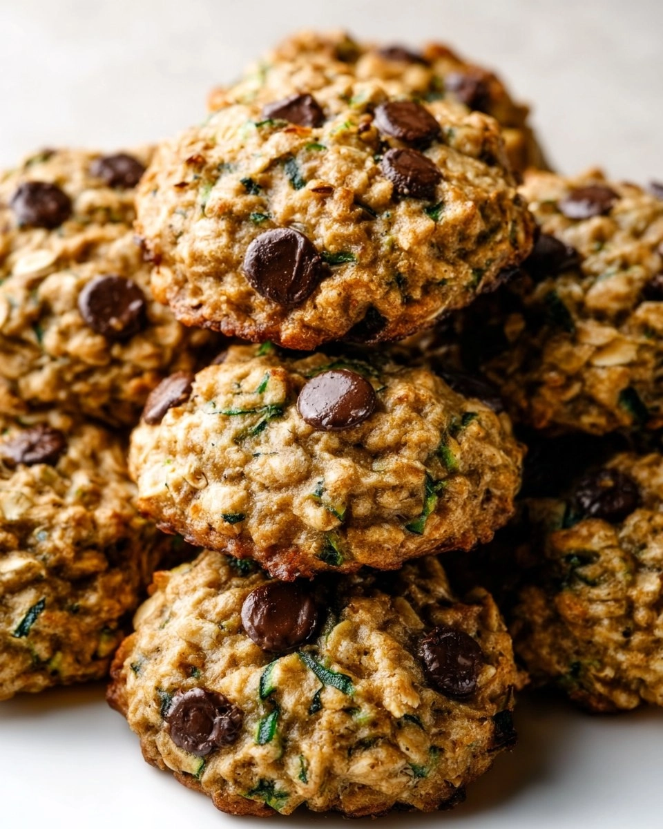 Brown Butter Zucchini Oatmeal Cookies