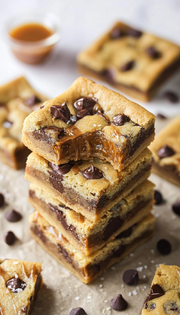 Caramel Cookie Bars 100 Caramel Cookie Bars