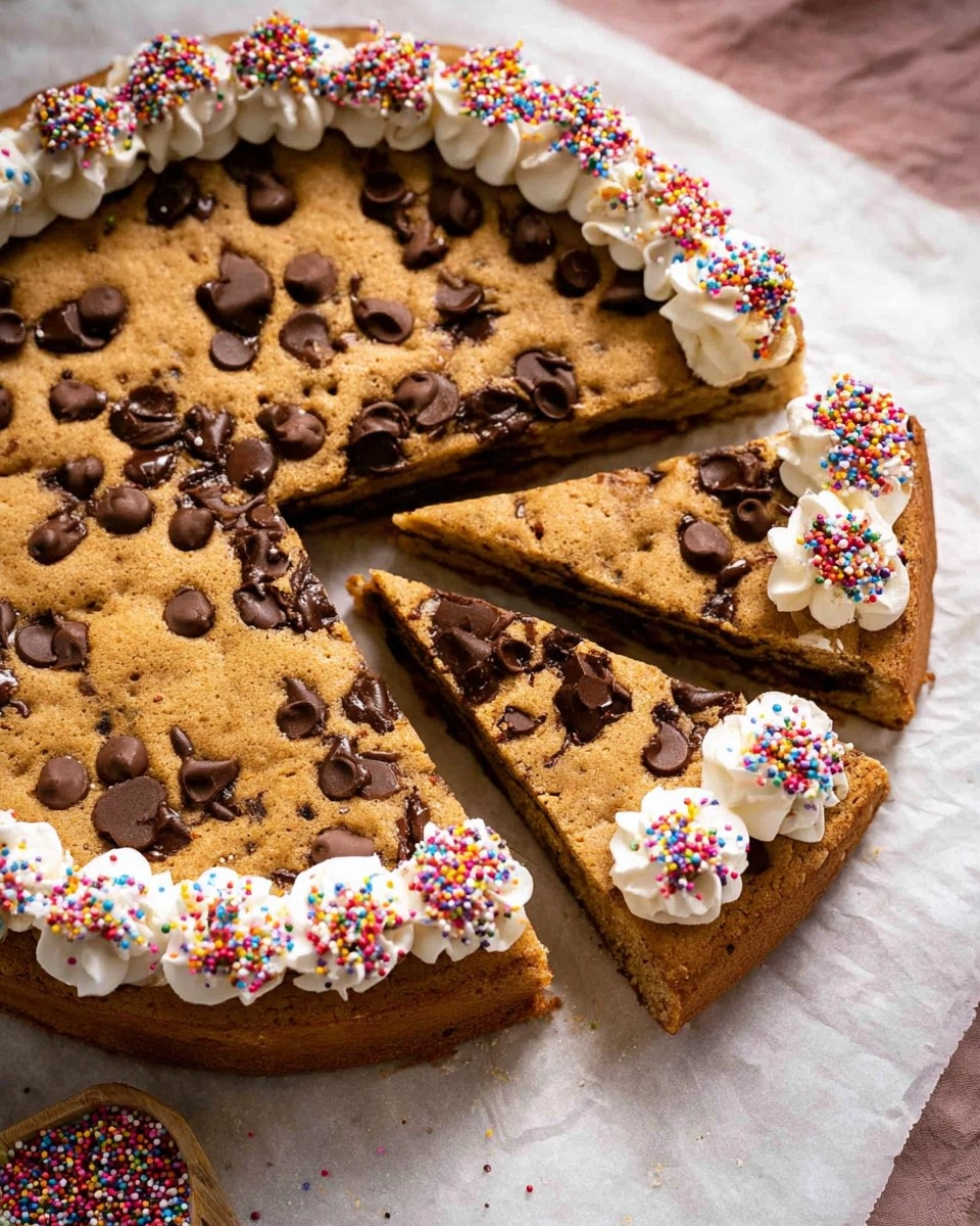 Chocolate Chip Cookie Cake