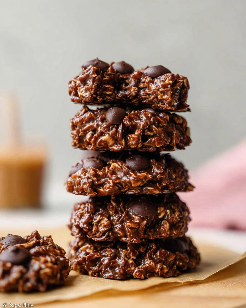 Chocolate Peanut Butter No-Bake Cookies 89 Chocolate Peanut Butter No-Bake Cookies