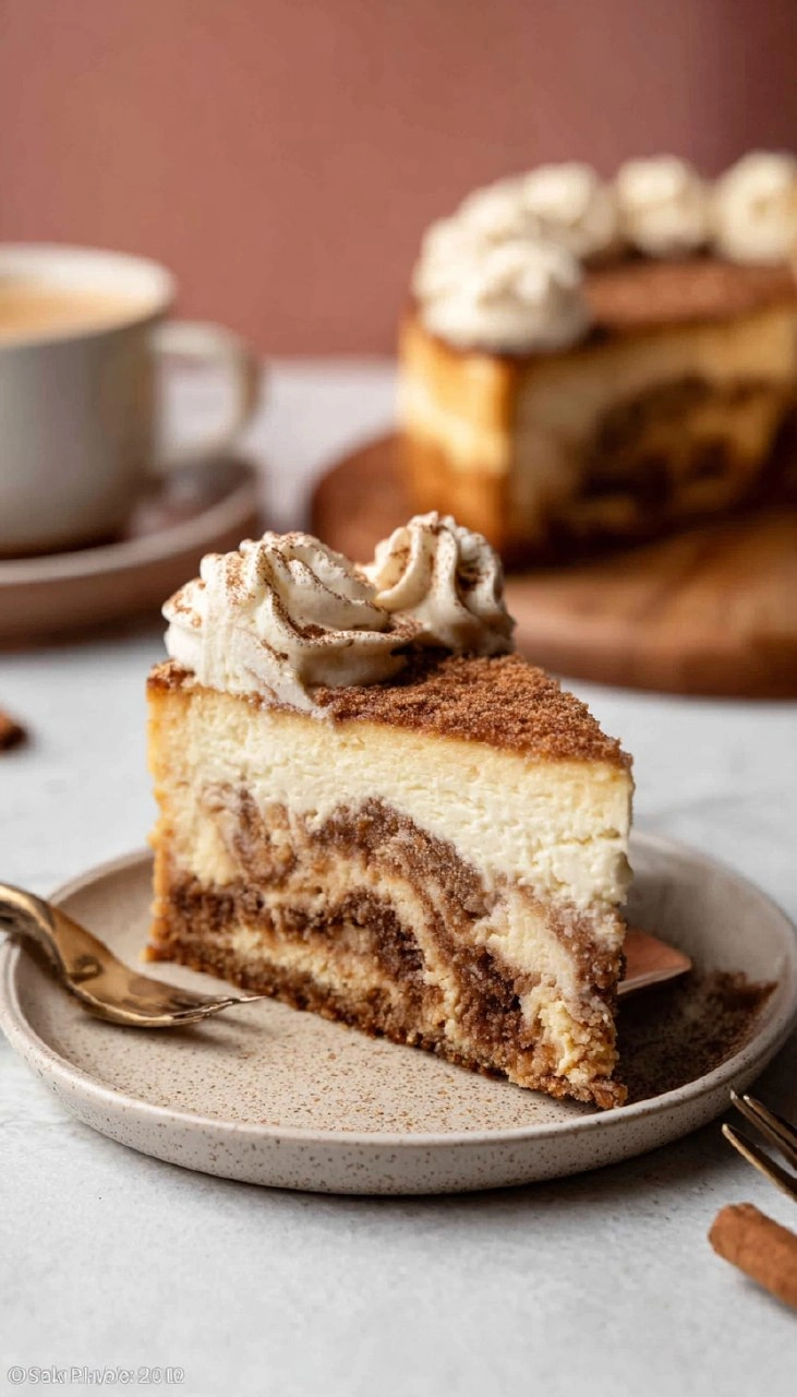 Cinnamon Swirl Cheesecake