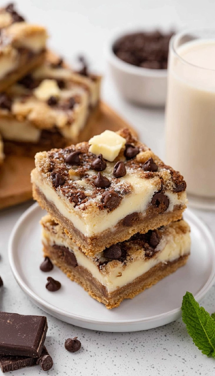 Cookie Dough Cheesecake Bars