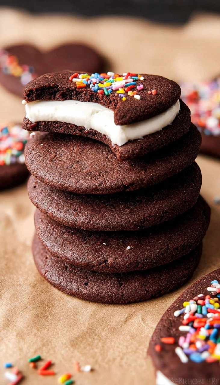 Cut-Out Chocolate Sugar Cookies