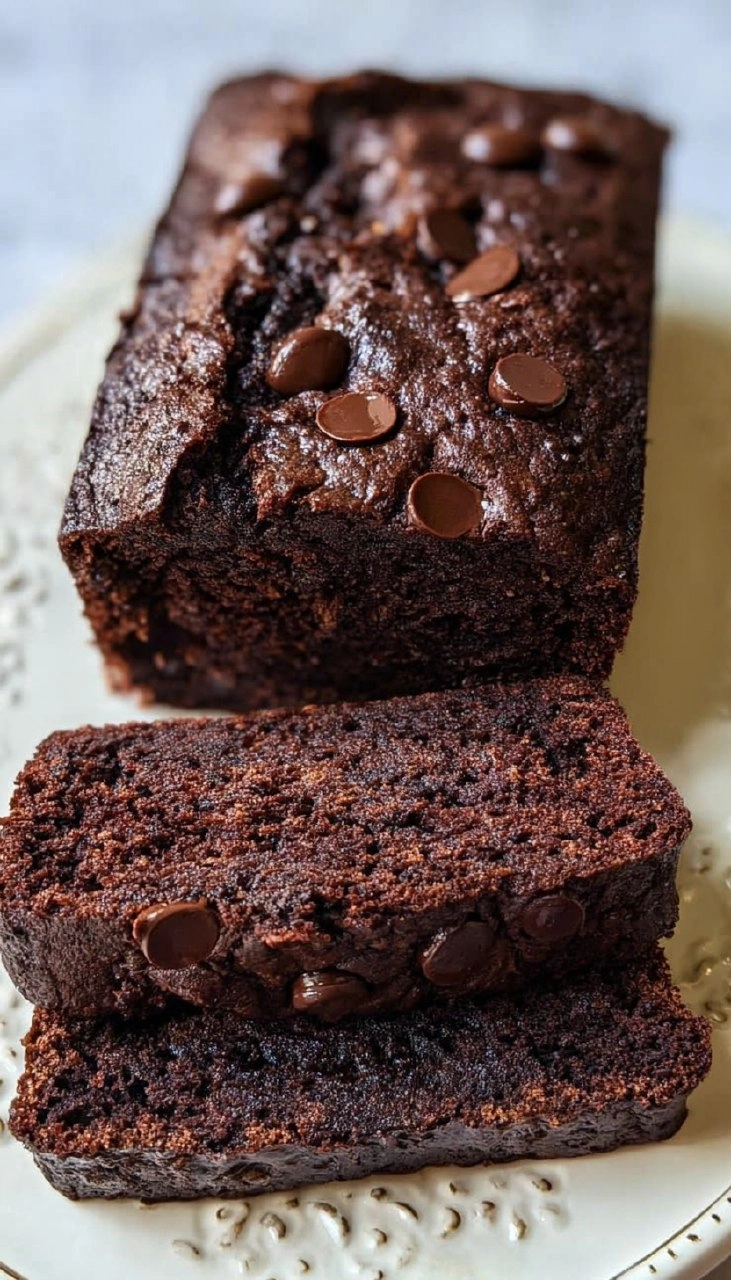 Double Chocolate Banana Bread