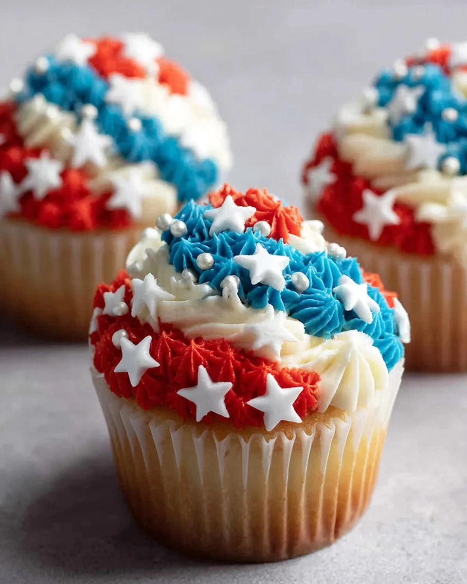 Easy 4th of July Cupcakes 74 Easy 4th of July Cupcakes