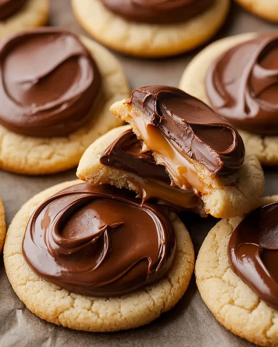 Easy Twix Cookies 124 Easy Twix Cookies