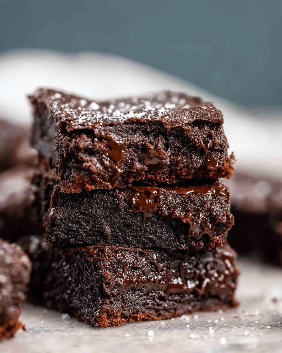 Fudgy Vegan Brownies (Applesauce Brownies)