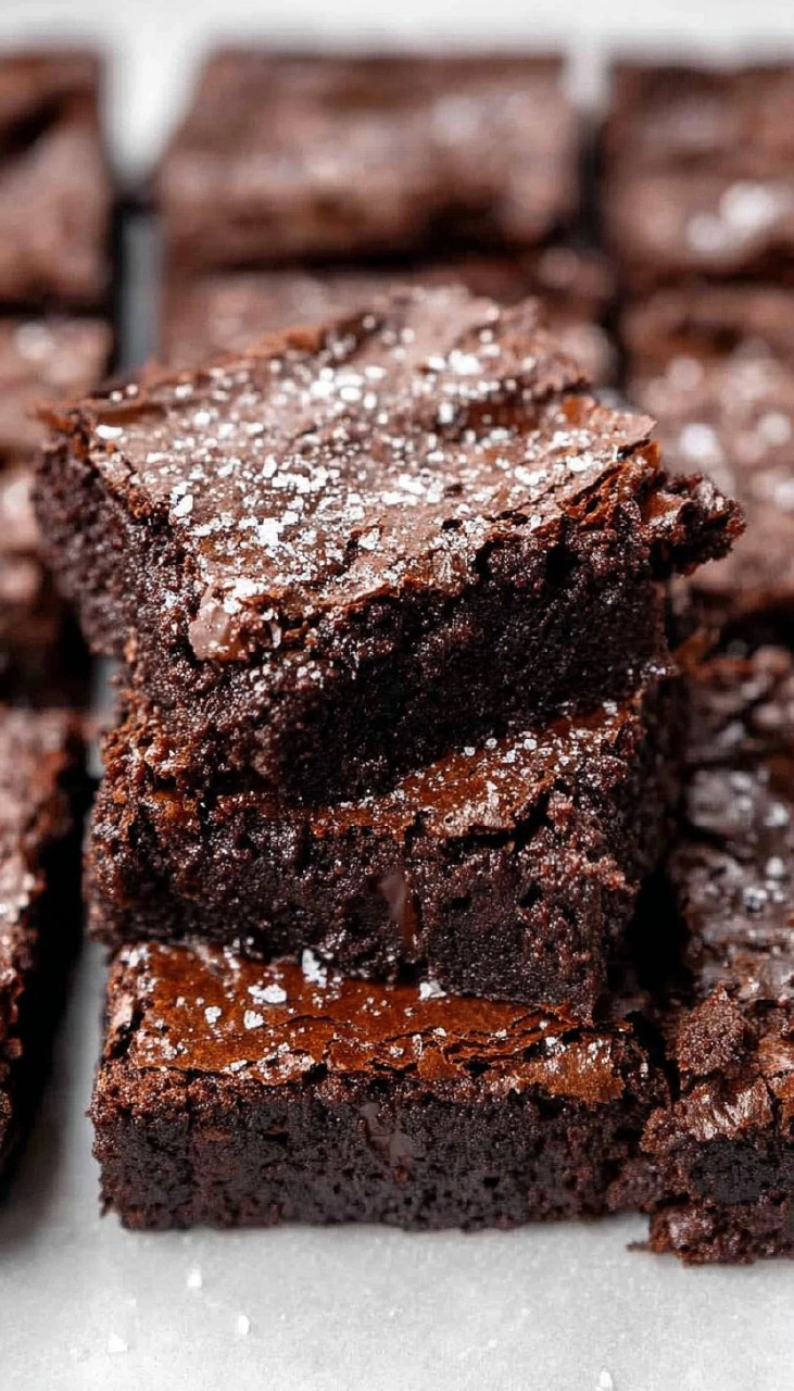 Fudgy Vegan Brownies (Applesauce Brownies)