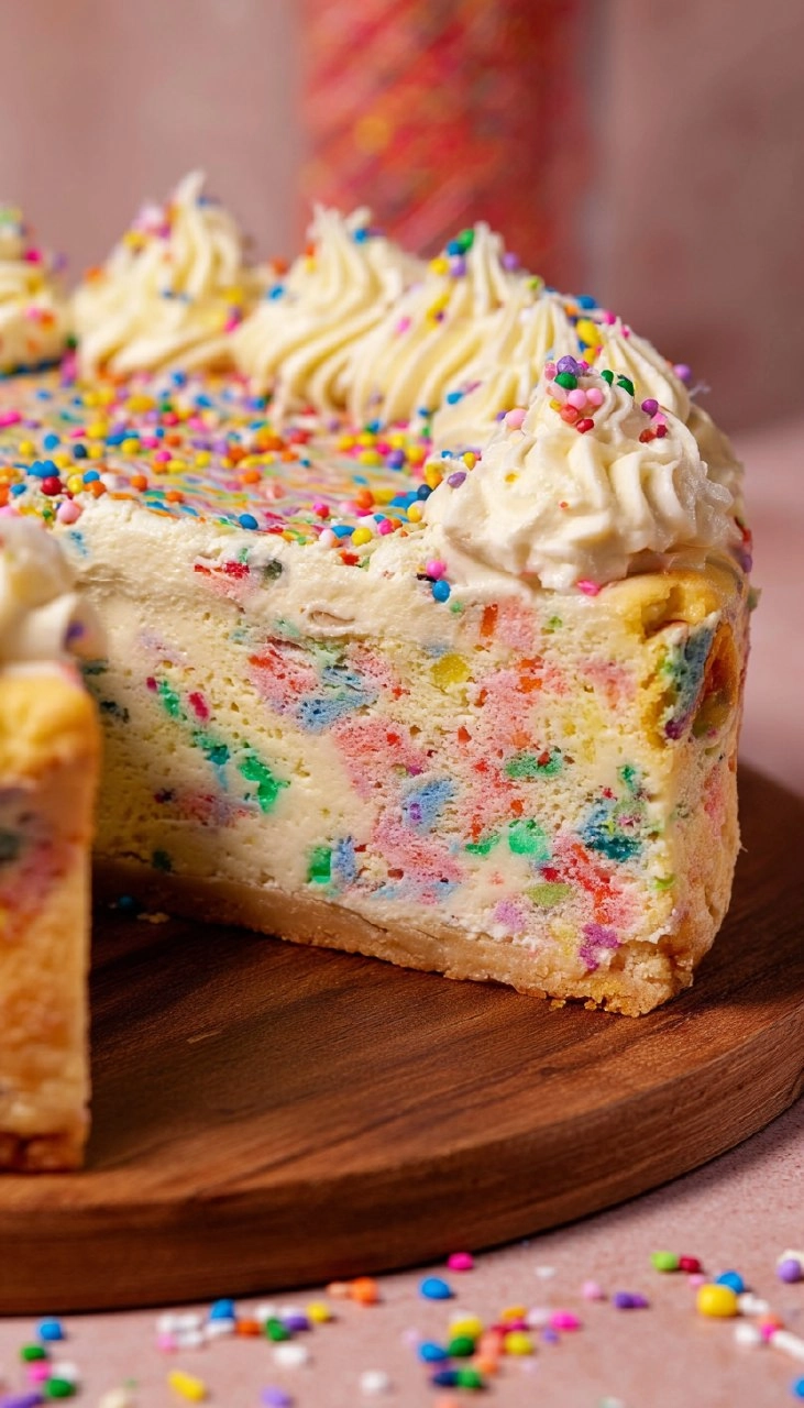 Funfetti Cake Cheesecake