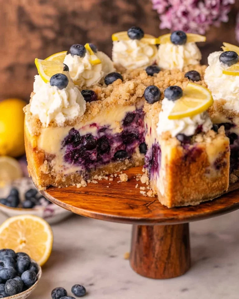 Lemon-Blueberry-Crumble-Cheesecake-Recipe