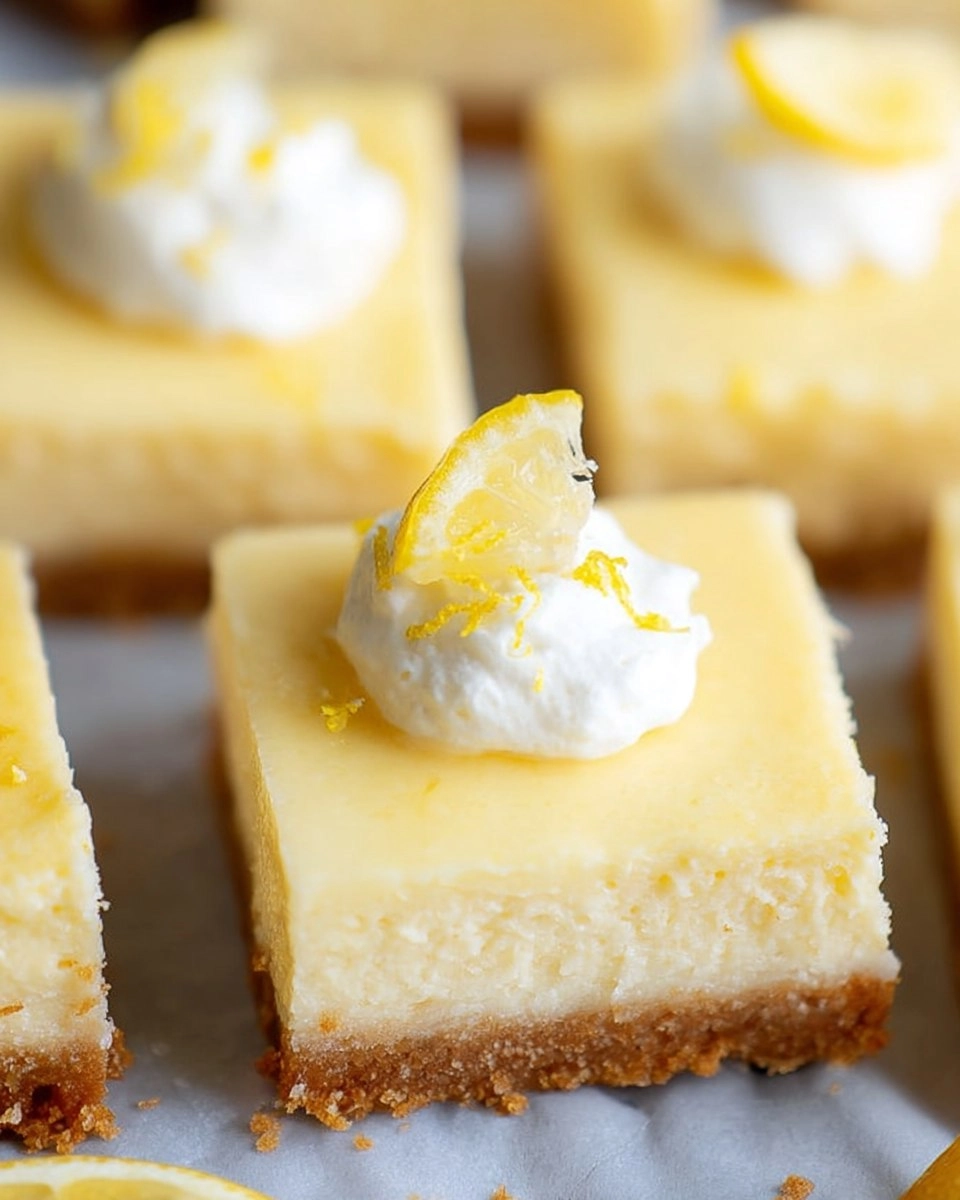 Lemon Cheesecake Bars