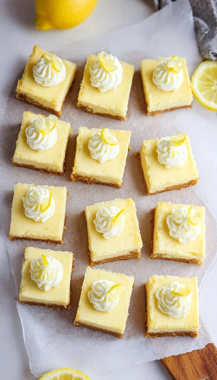 Lemon Cheesecake Bars