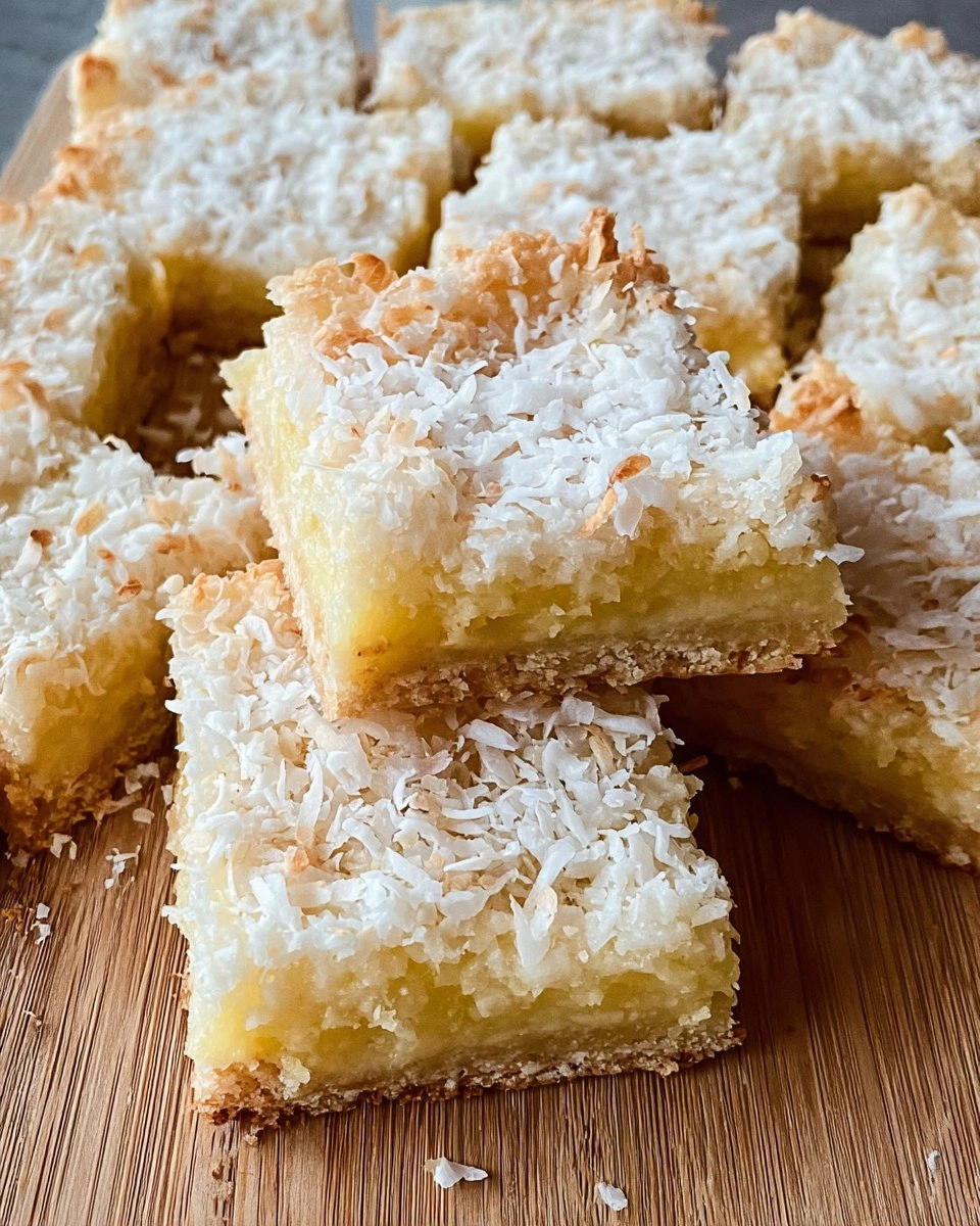 Lemon Coconut Bars
