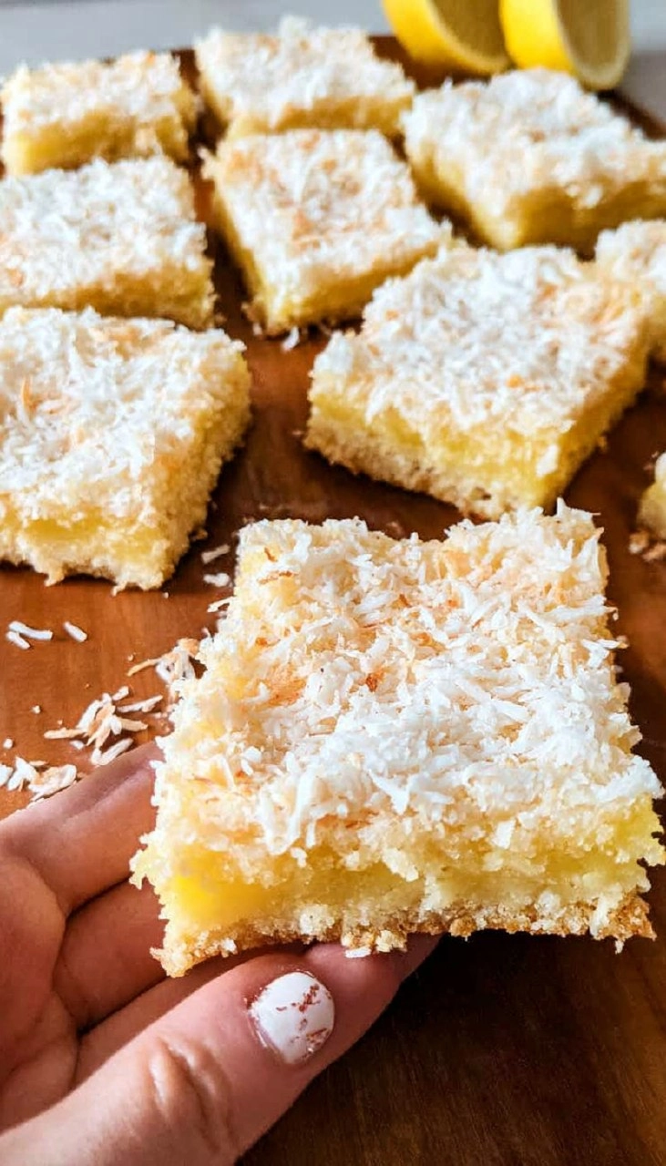 Lemon Coconut Bars
