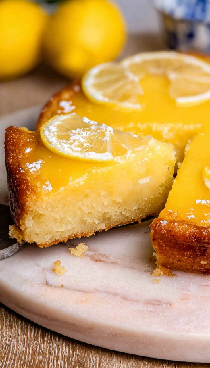 Lemon Gooey Butter Cake