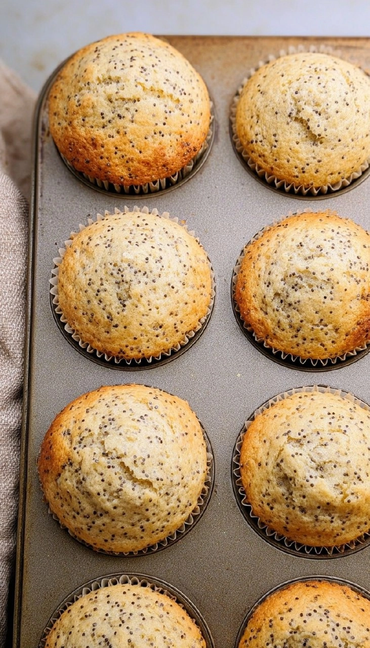 Lemon Poppy Seed Muffins