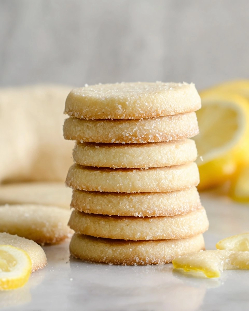 Lemon Shortbread Cookies