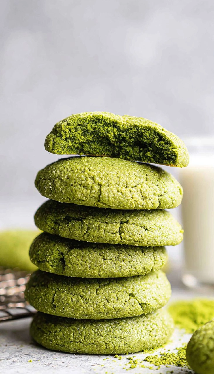 Matcha Green Tea Cookies 80 Matcha Green Tea Cookies