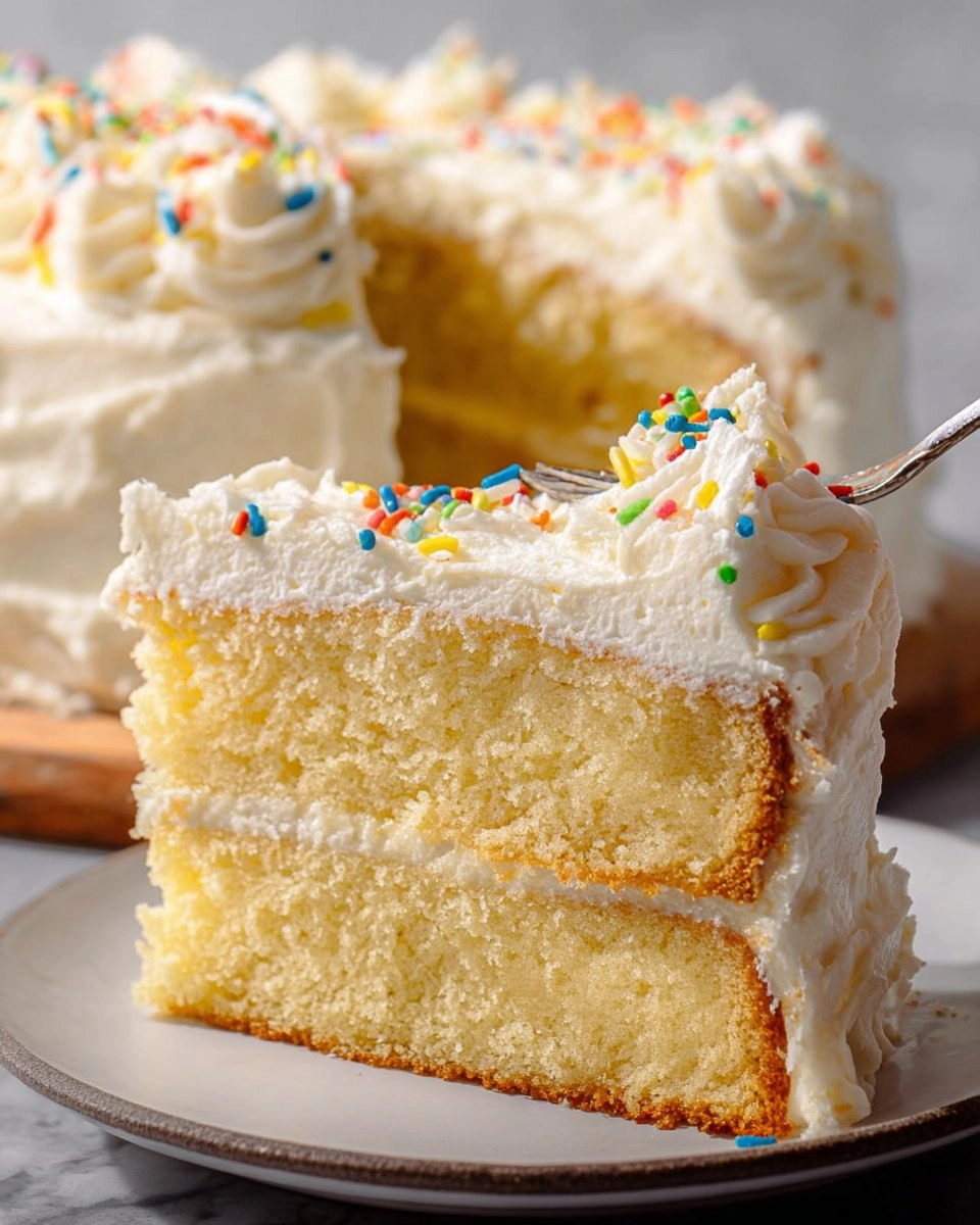 Moist Vanilla Cake 149 Moist Vanilla Cake