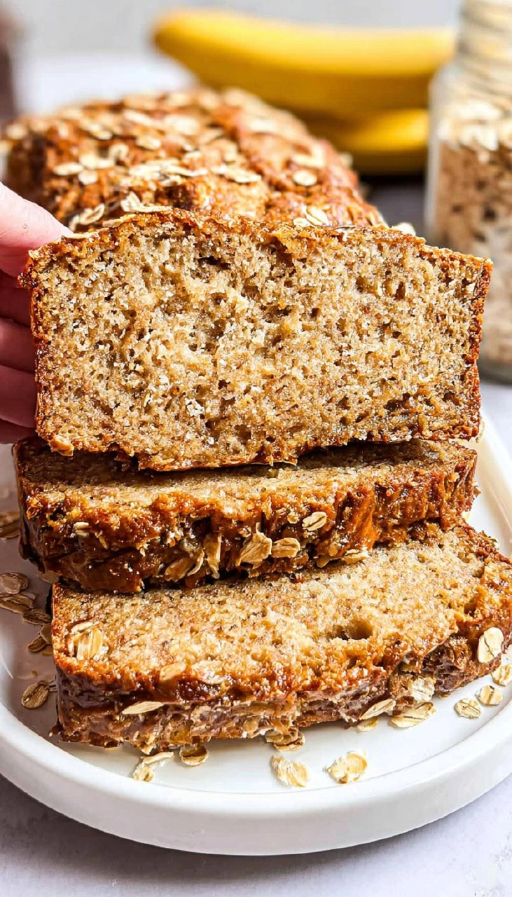 Oatmeal Banana Bread