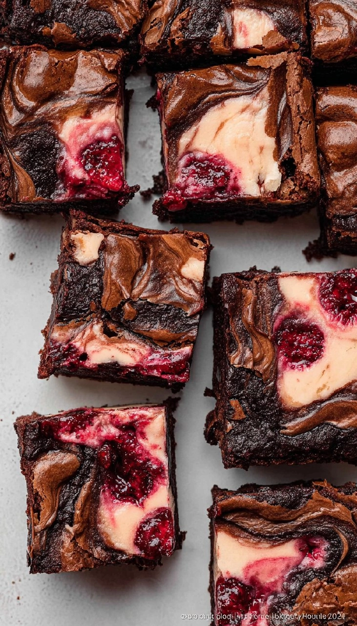 Raspberry Cheesecake Brownies 135 Raspberry Cheesecake Brownies