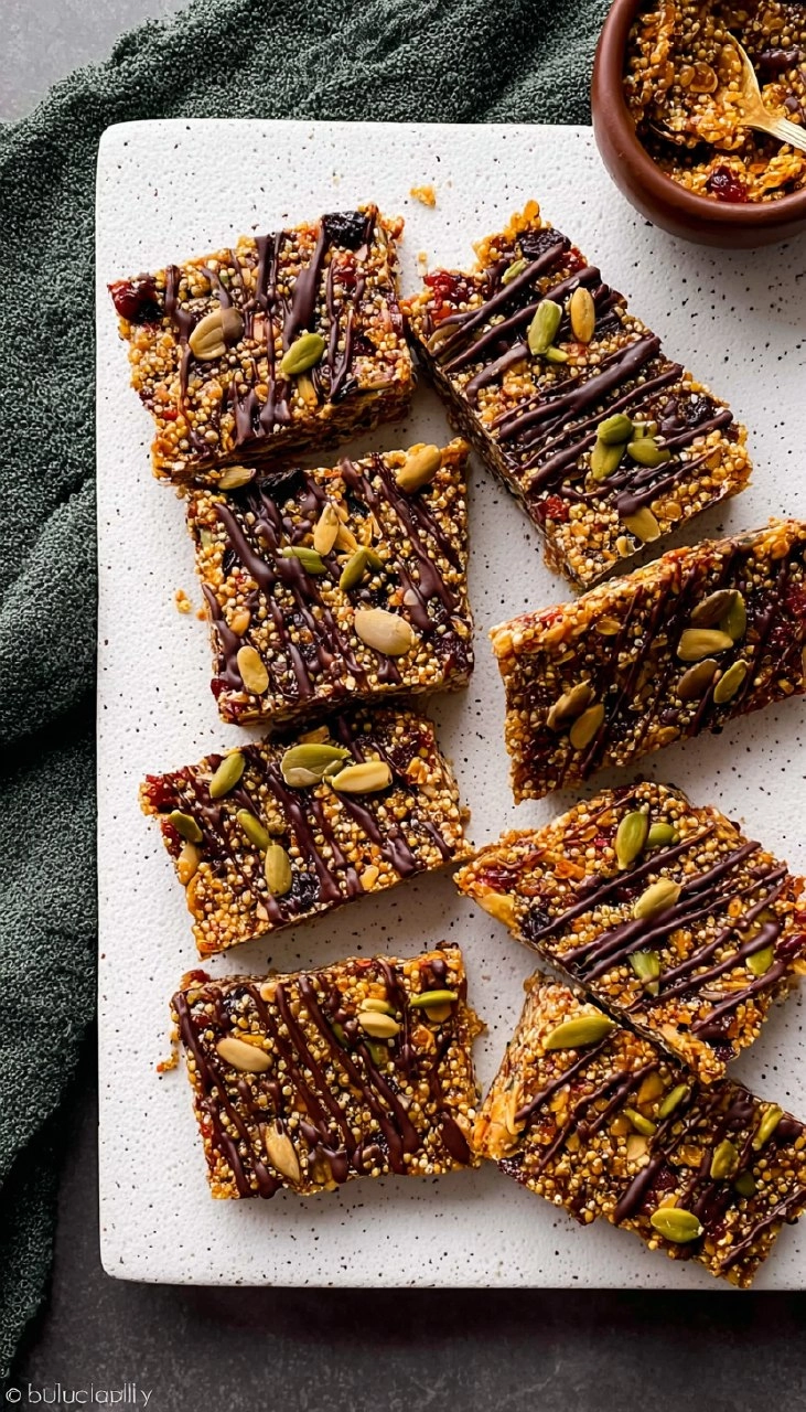 Salted Quinoa Granola Bars 115 Salted Quinoa Granola Bars