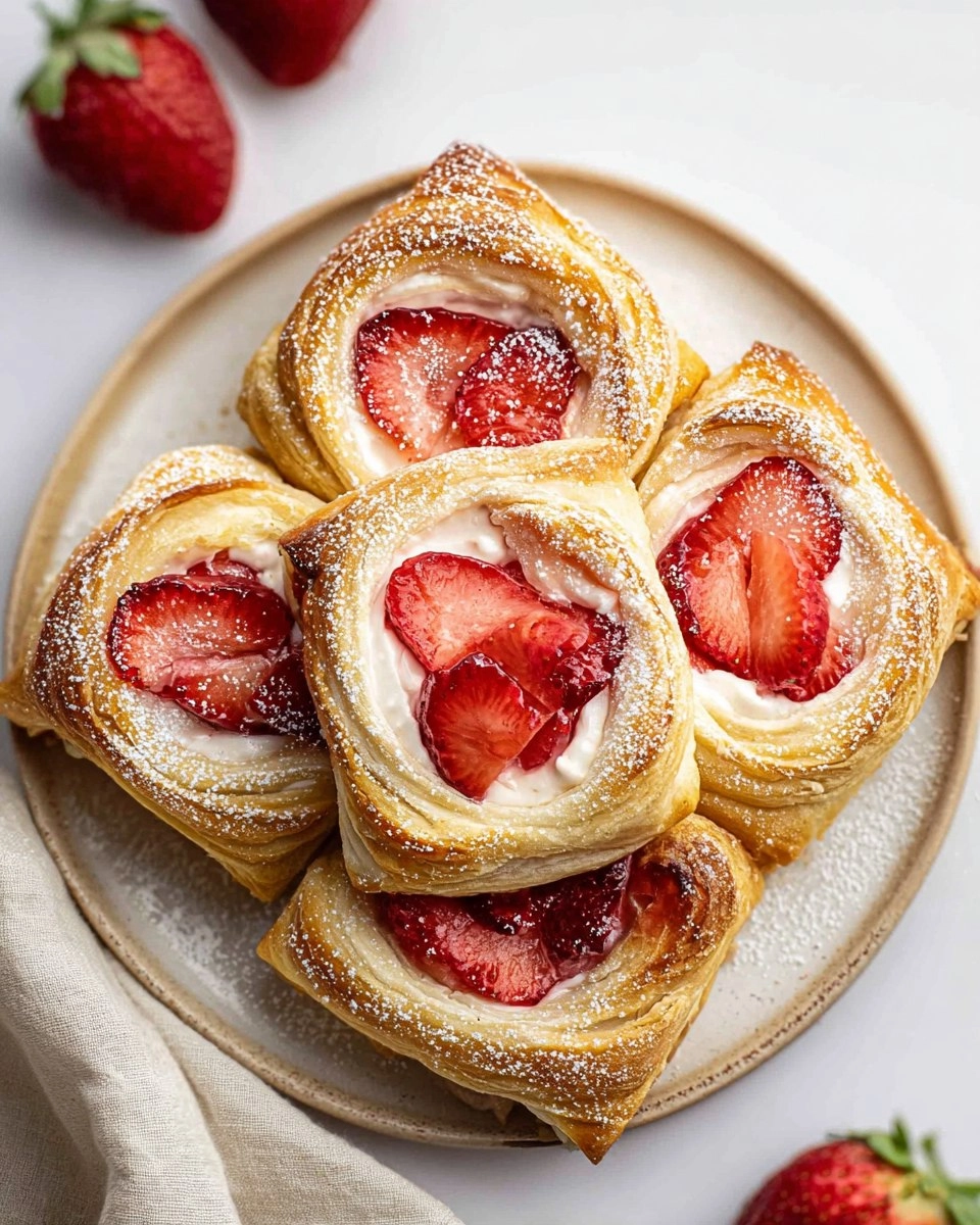 Strawberry Cream Cheese Danish