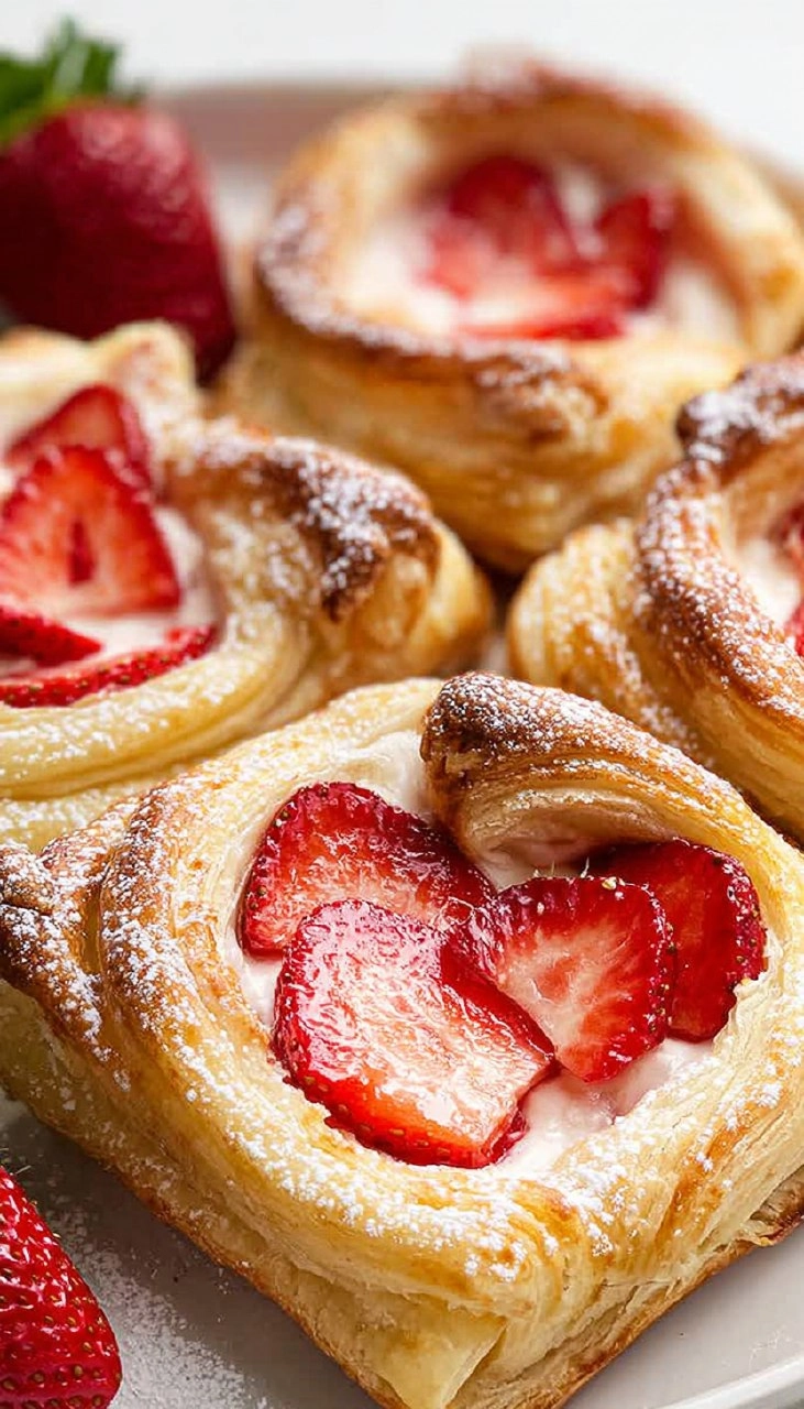Strawberry Cream Cheese Danish