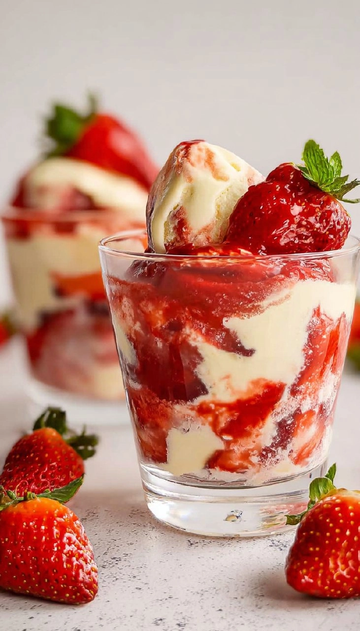 Strawberry Sundae