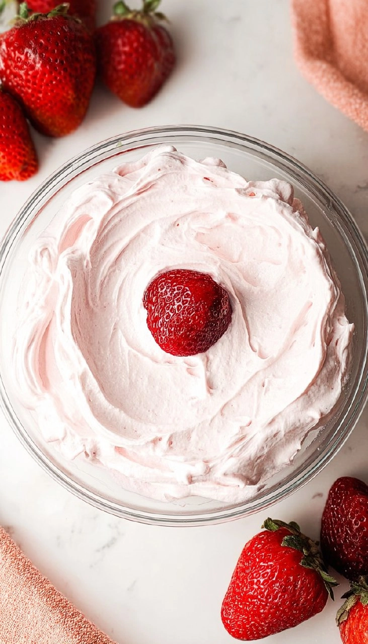 Strawberry Whipped Cream 55 Strawberry Whipped Cream
