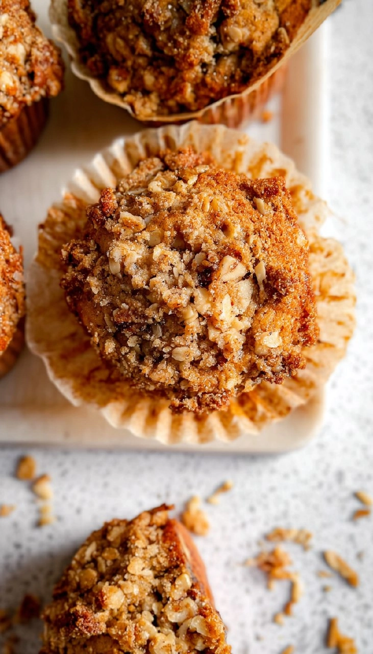 Streusel-Topped Banana Nut Muffins