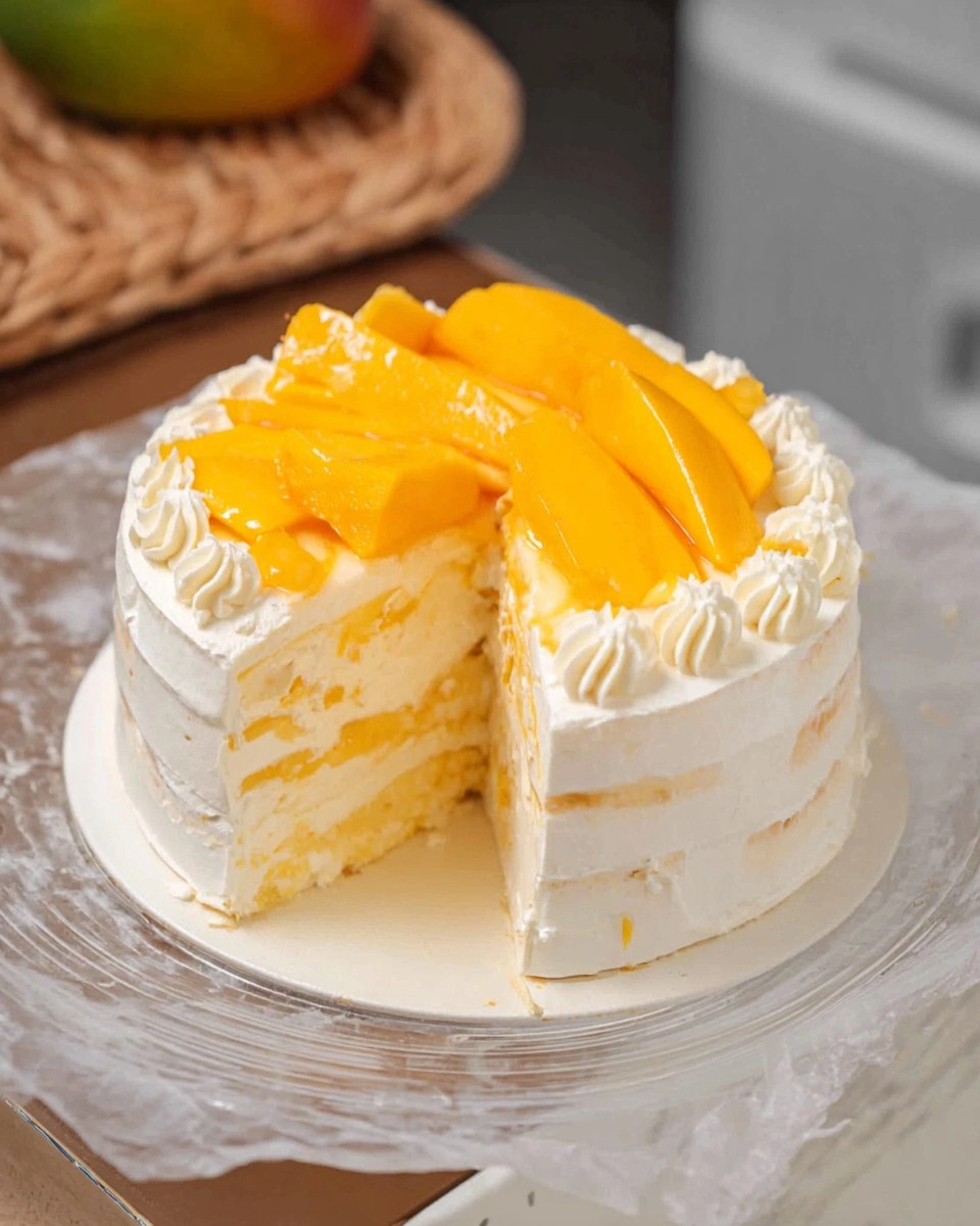 The SOFTEST Mango Cake
