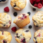Triple-Berry-Muffins-Recipe