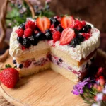 Berries-and-Cream-Cake-Recipe