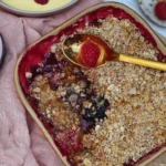 Berry-crumble-and-homemade-custard-Recipe