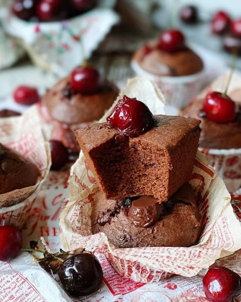 Black-Forest-Muffins-Recipe