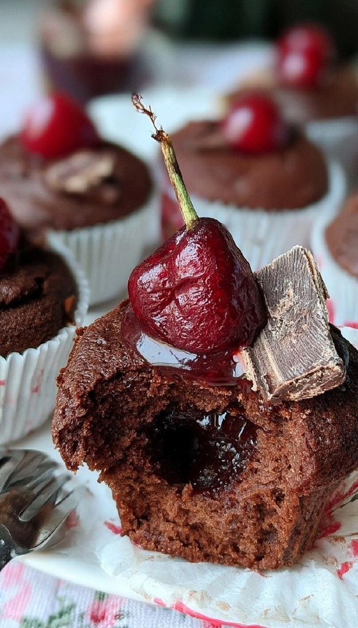 Black Forest Muffins 115 Black Forest Muffins