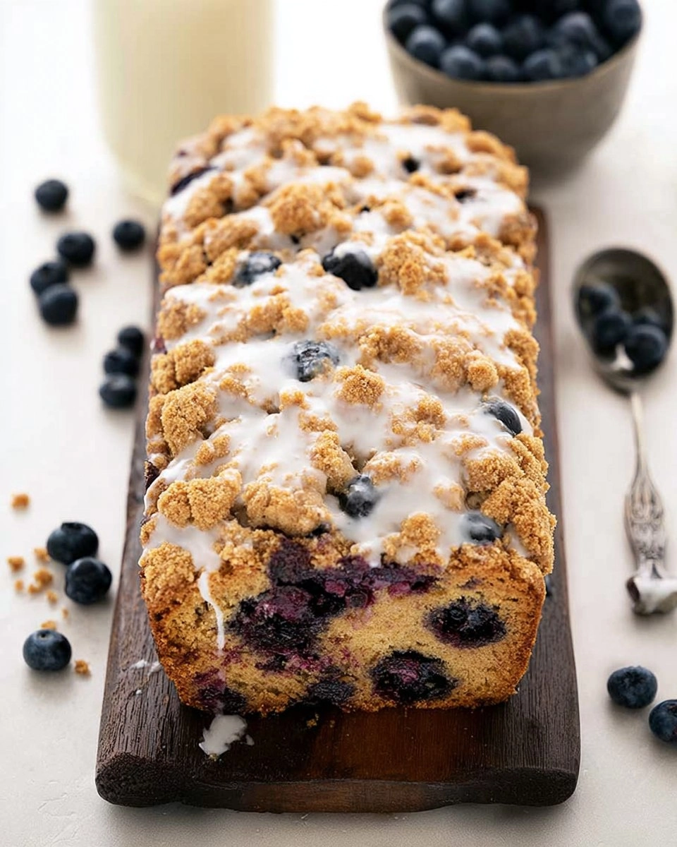 Blueberry Crumble Bread