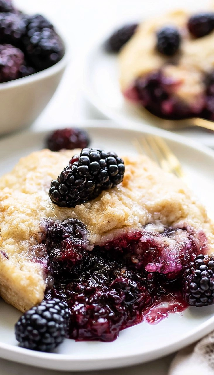 Easy Blackberry Cobbler Recipe (with Fresh or Frozen Berries) 110 Easy Blackberry Cobbler Recipe (with Fresh or Frozen Berries)