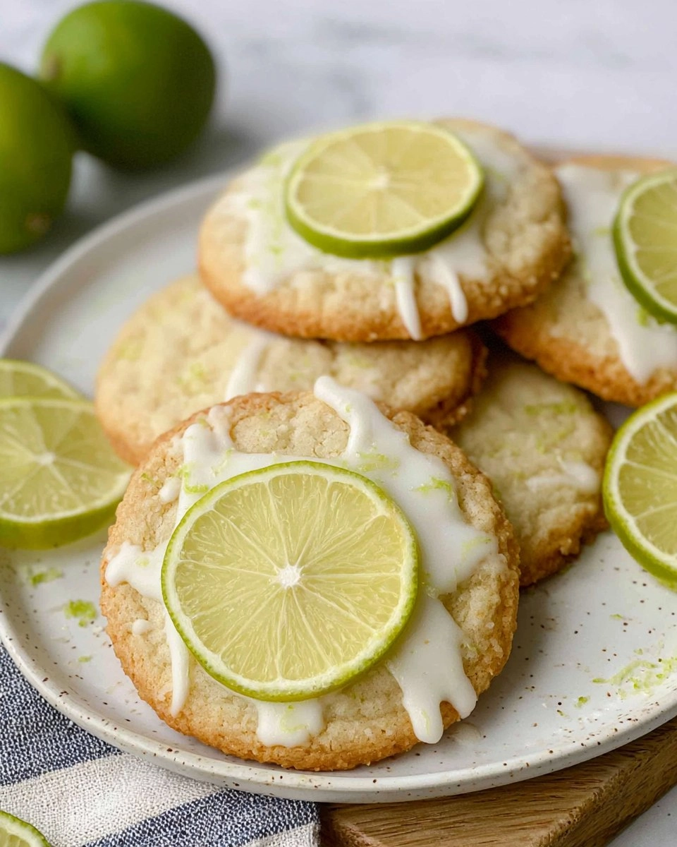 Easy-Key-Lime-Cookies-with-Lime-Glaze-Recipe