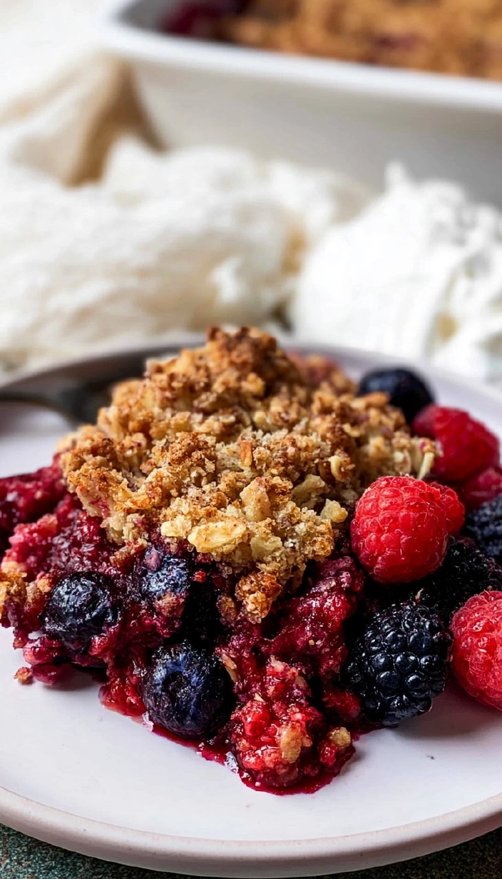 Mixed Berry Crisp