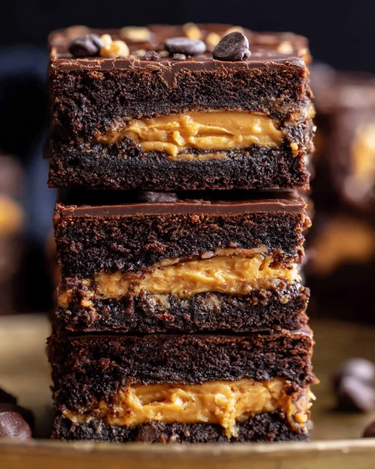 Peanut-Butter-Stuffed-Brownies-Recipe