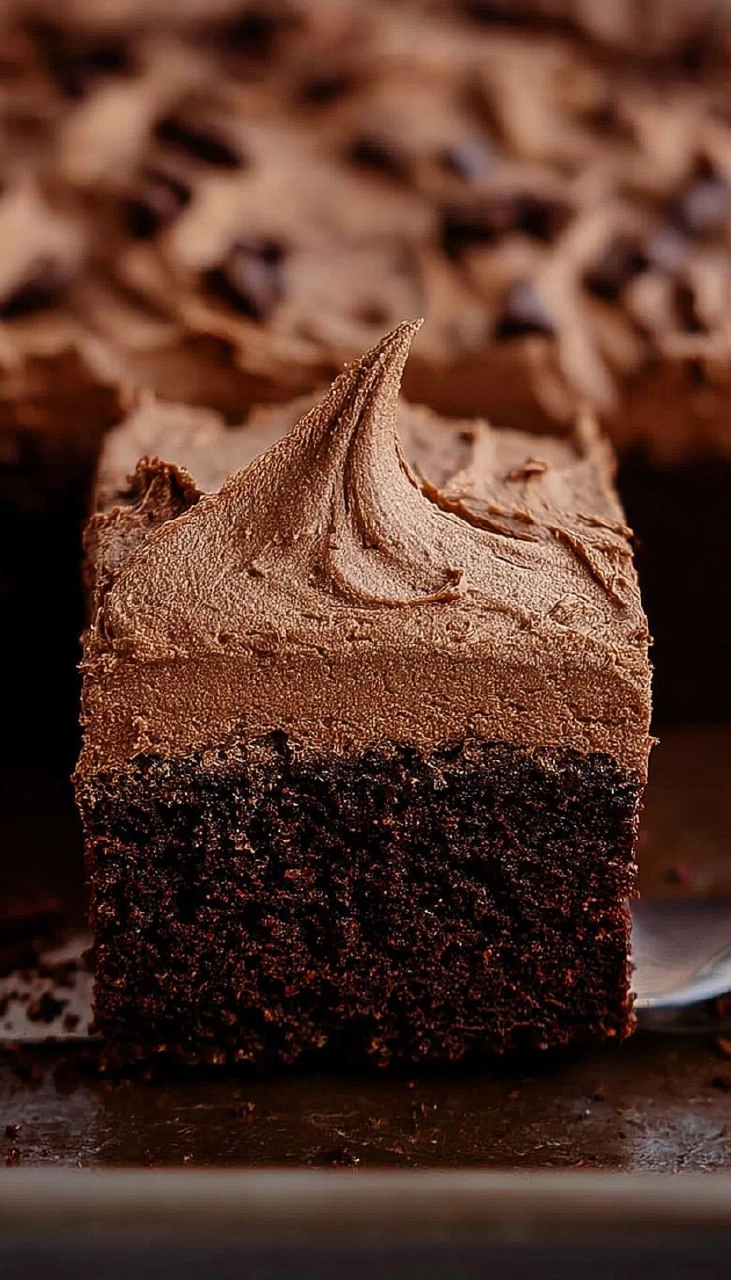 Perfect Chocolate Sheet Cake