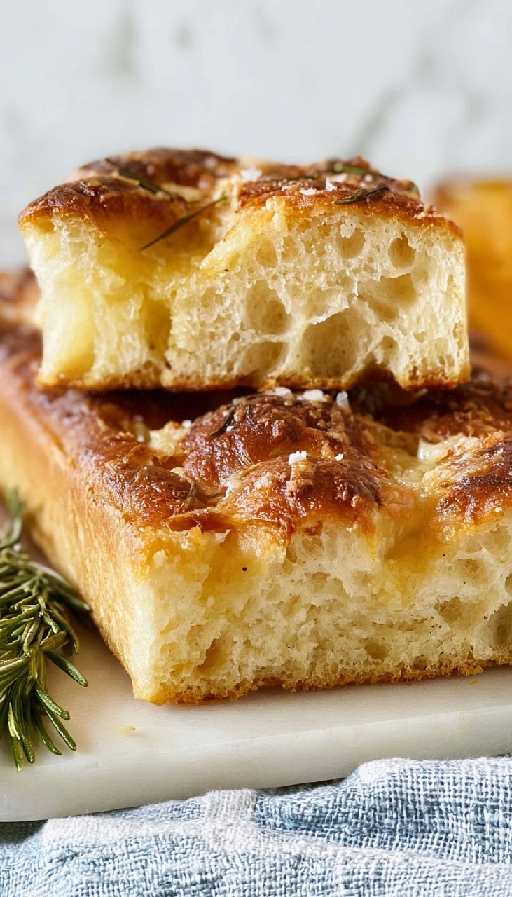 Rosemary Parmesan Focaccia Bread