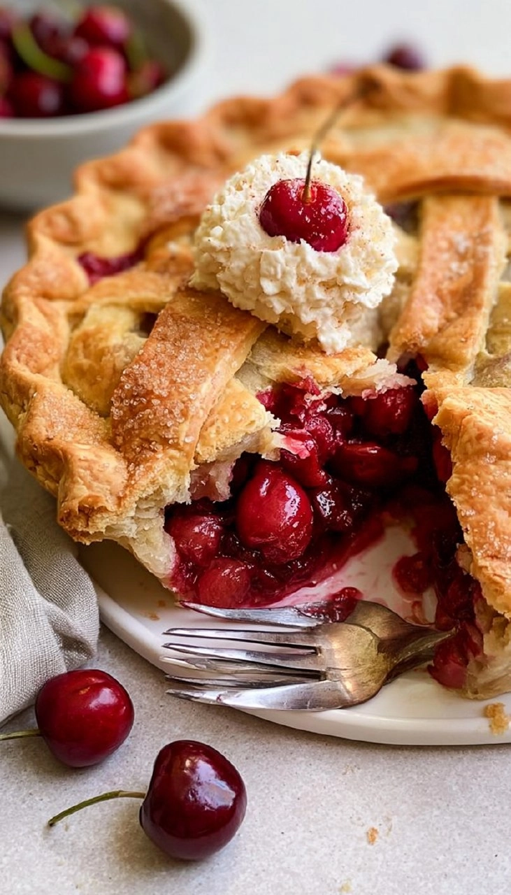 The Best Cherry Pie Recipe (Homemade Pie Crust)